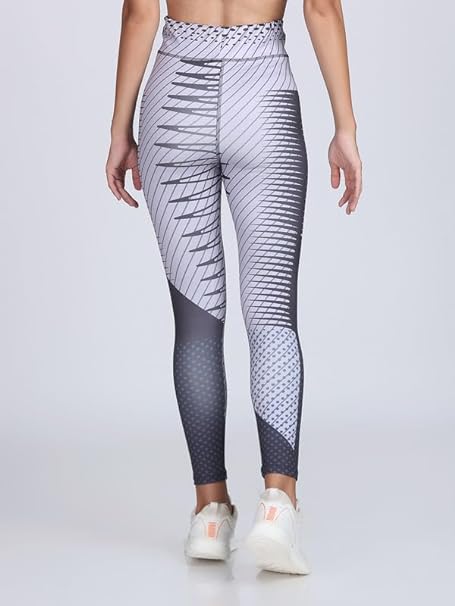 Fancy Grey 4 Way Lycra Stretchable Leggings For Women