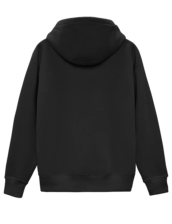 Plain Black Sweatshirt For Men