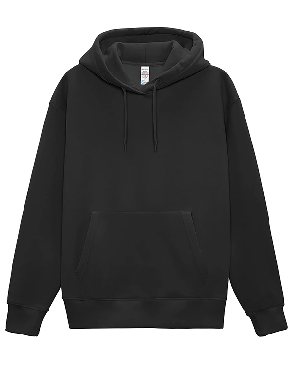 Plain Black Sweatshirt For Men