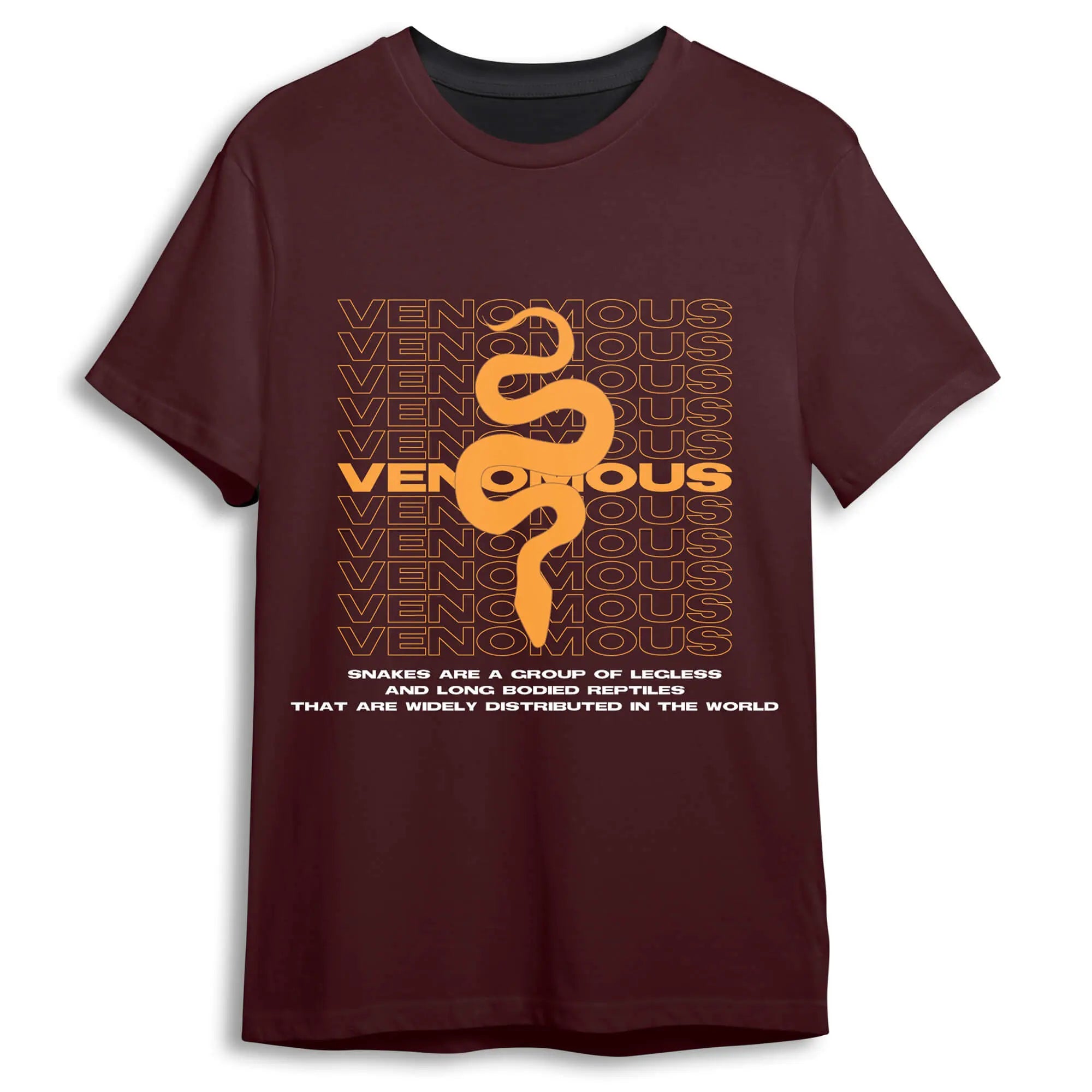 Venomous Snake Oversized T Shirt Online | Unisex Baggy Tees