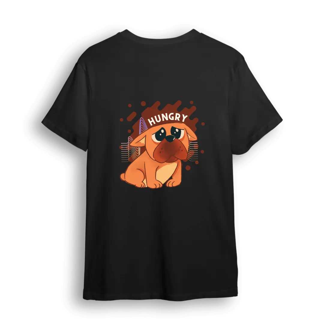 Innocent Pug Dog Oversized T Shirt Online | Unisex Baggy Tees