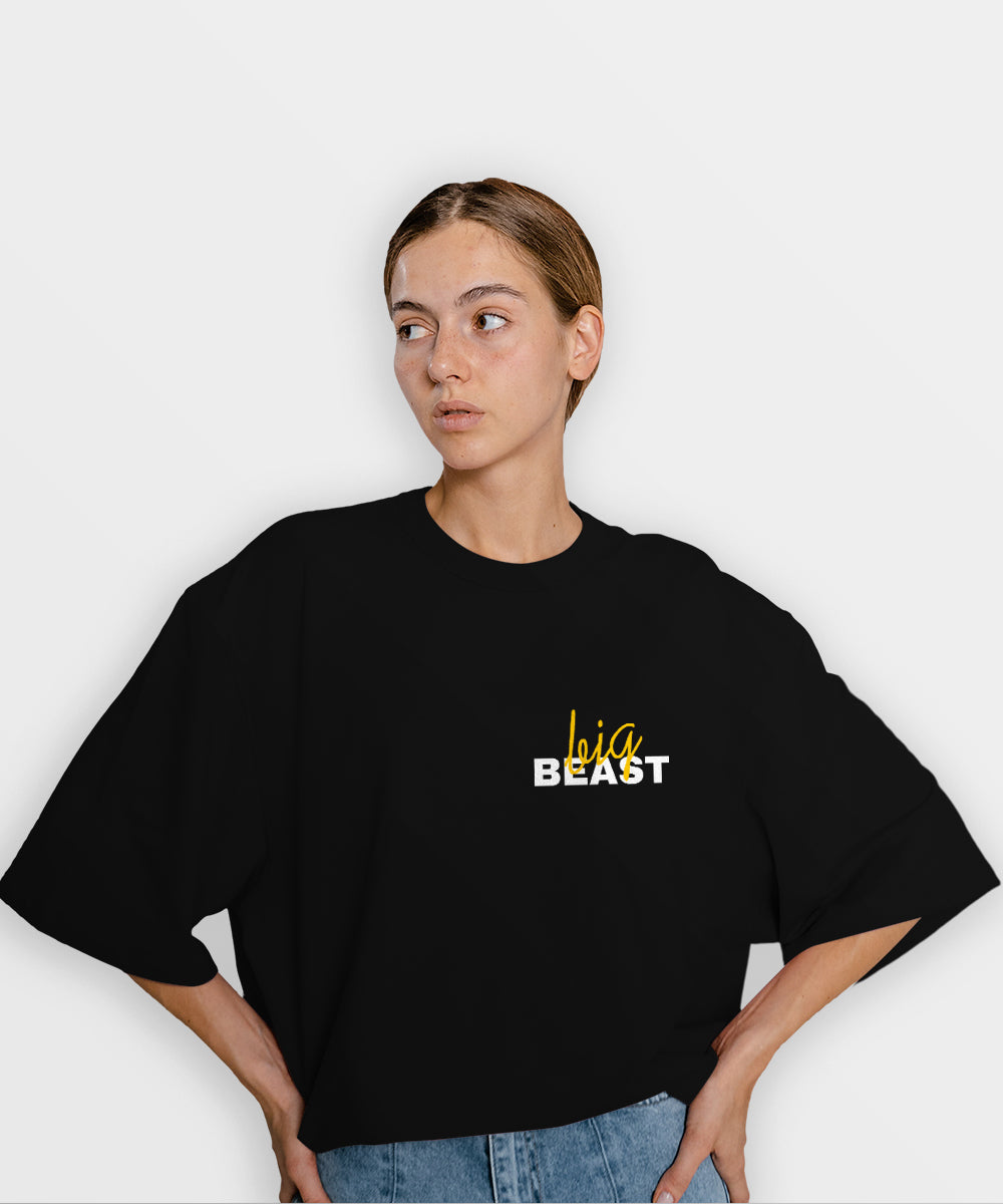 Big Beast Oversized T Shirt Online In India | Unisex Baggy Tees
