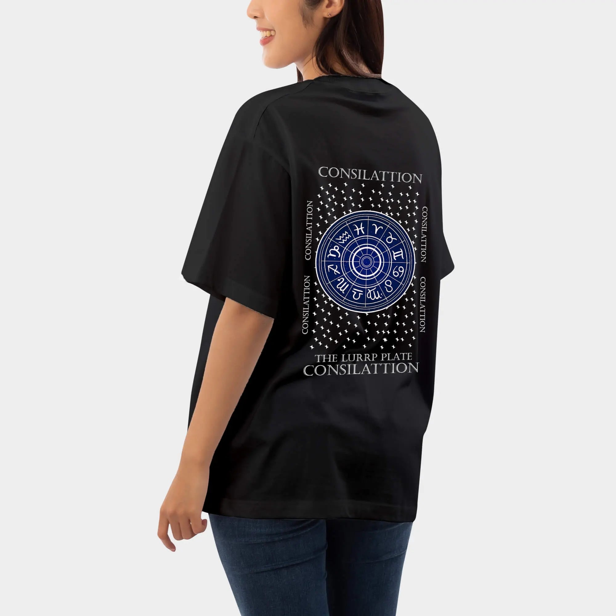 The Celtic Wheel Oversized T Shirt Online | Unisex Baggy Tees