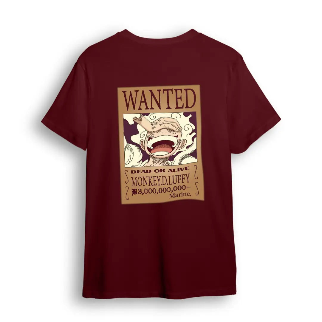 One Piece Bounty Anime Oversized T Shirt | Unisex Baggy Tees