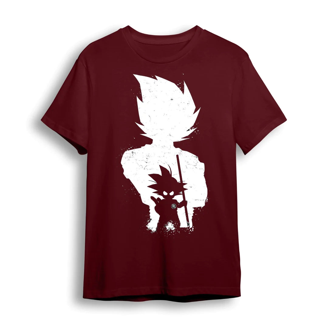 Goku With Gohan Oversized T Shirt | Unisex Baggy Tees