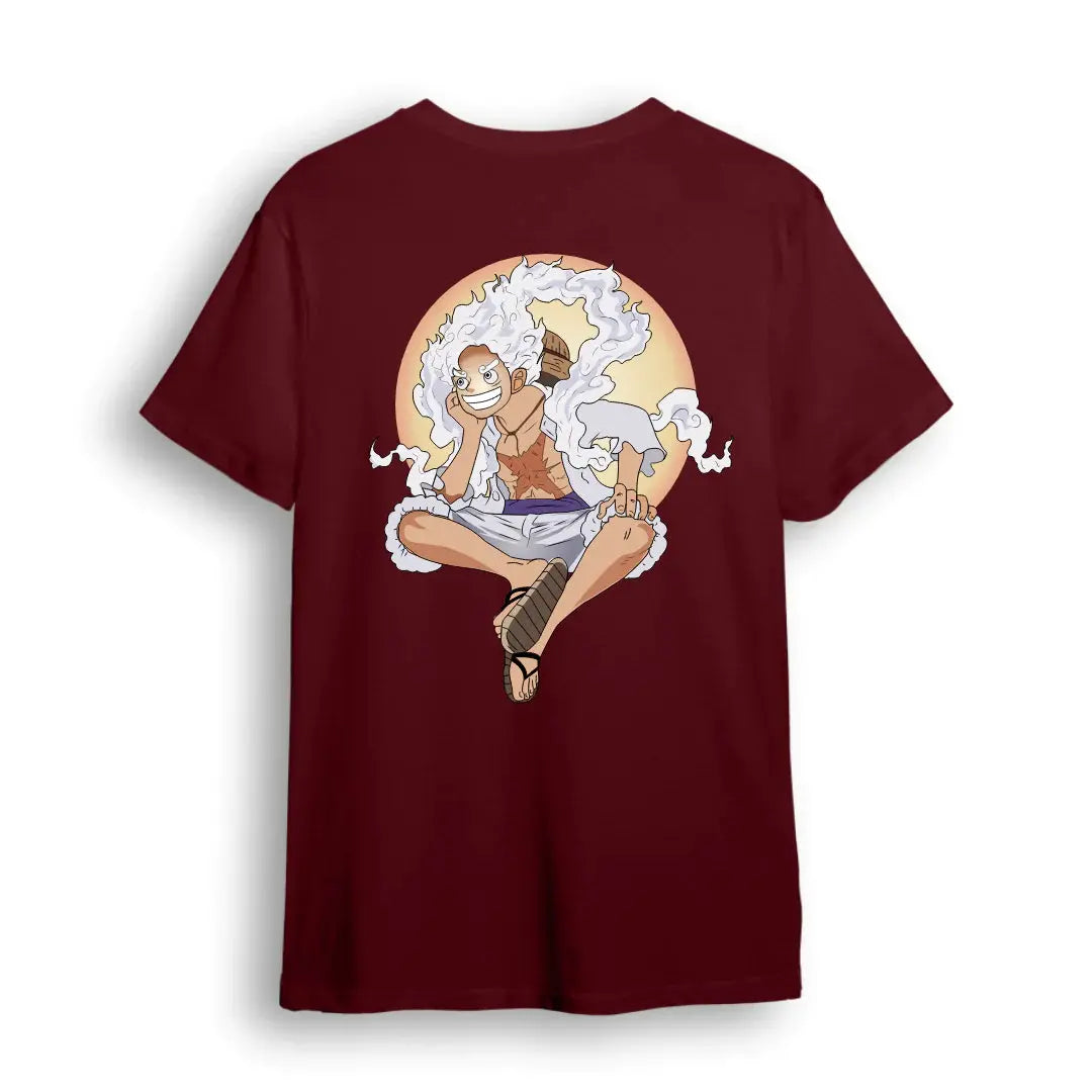Monkey D Luffy Gear 5 Oversized T Shirt Online | Unisex Tees
