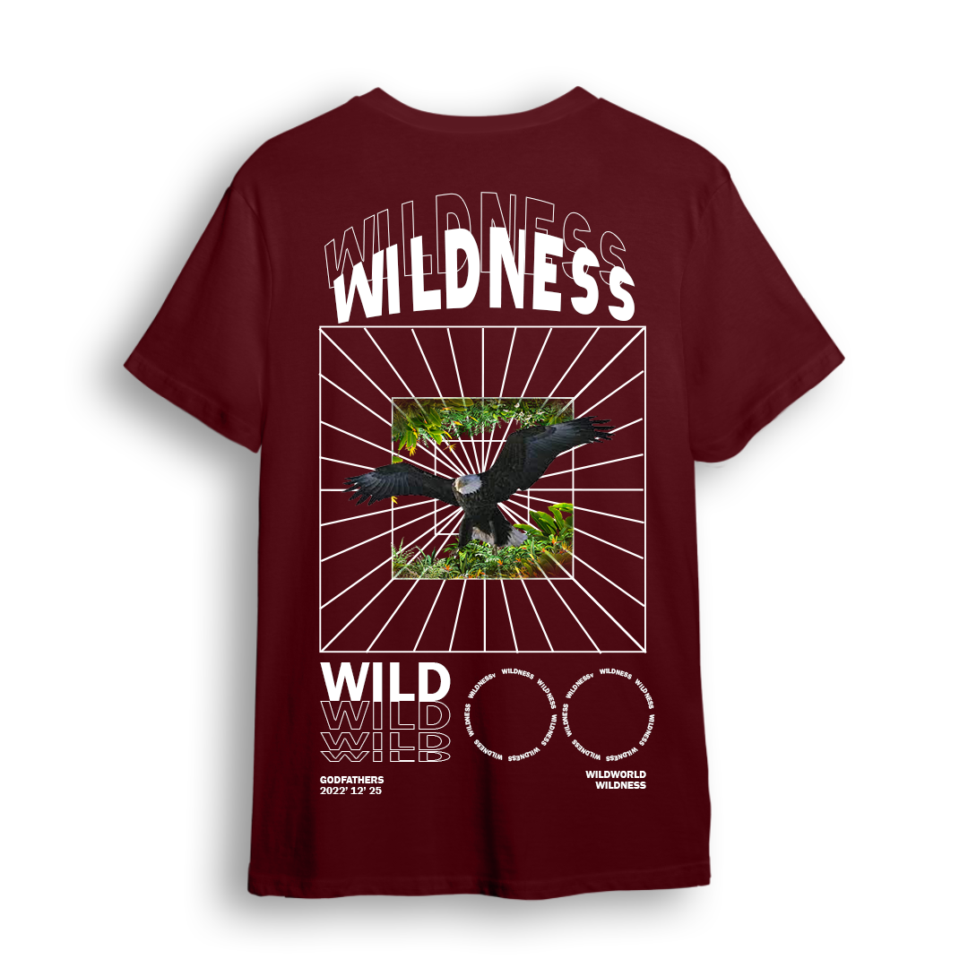 Buy Premium Wildness Oversized T Shirt Online | Unisex Baggy Tees