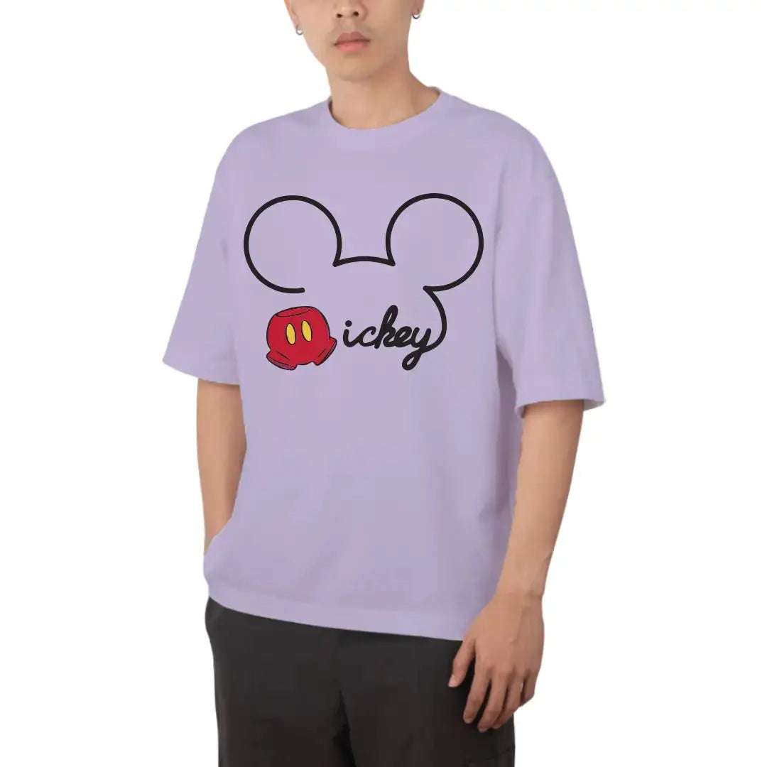 Buy Classy Mickey Mouse Oversized T Shirt Online | Unisex Baggy Tees