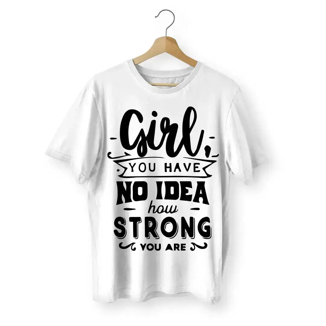 Girly Motivational Quote Oversized T Shirt | Unisex Baggy Tees
