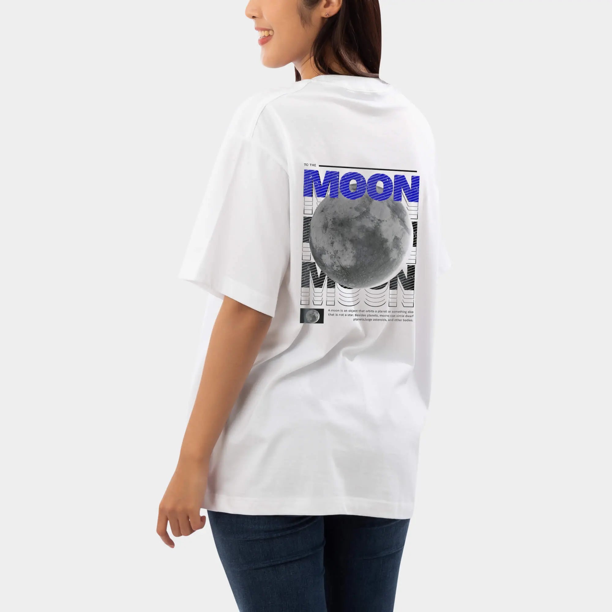 Premium Moon Oversized T Shirt Online
