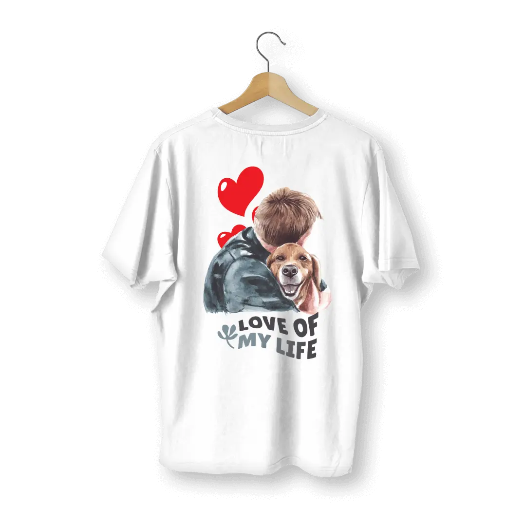 Dog Lover Oversized T Shirt Online In India | Unisex Baggy Tees